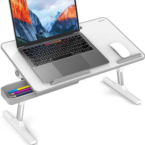Besign Adjustable Foldable Laptop Lap Desk Table