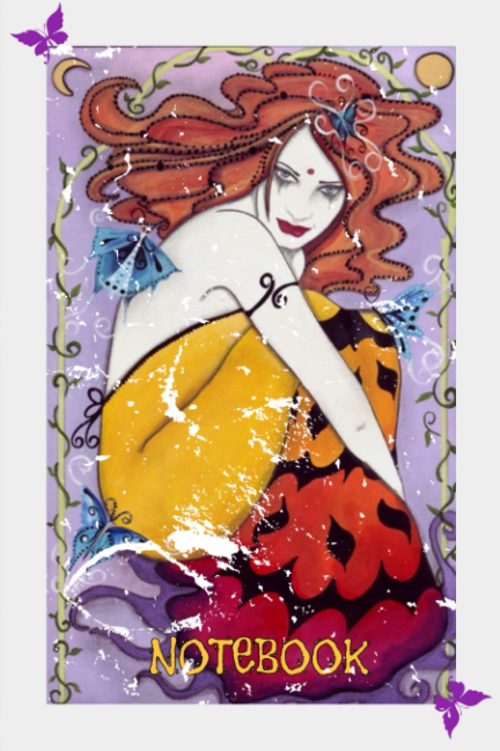 Magical Mermaid Sea Lore Notebook: 6x9 100 pages lined Composition Notebook for Journaling and Note taking