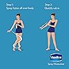 Vaseline Intensive Care Aloe Soothe Spray Moisturiser 190ml - Body Lotion with Aloe Vera & Vaseline Jelly, Fast Absorbing, Non-Greasy Hydration for Dry Skin