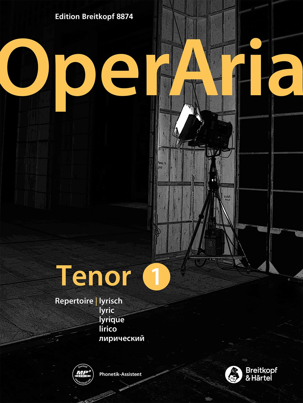 OperAria Tenor Band 1 lyrisch EB 8874 partition chant opéra ténor