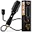 Professional Blowout Hair Dryer Brush, Black Gold Dryer and Volumizer, Hot Air Brush for Women, 60MM Oval Shape