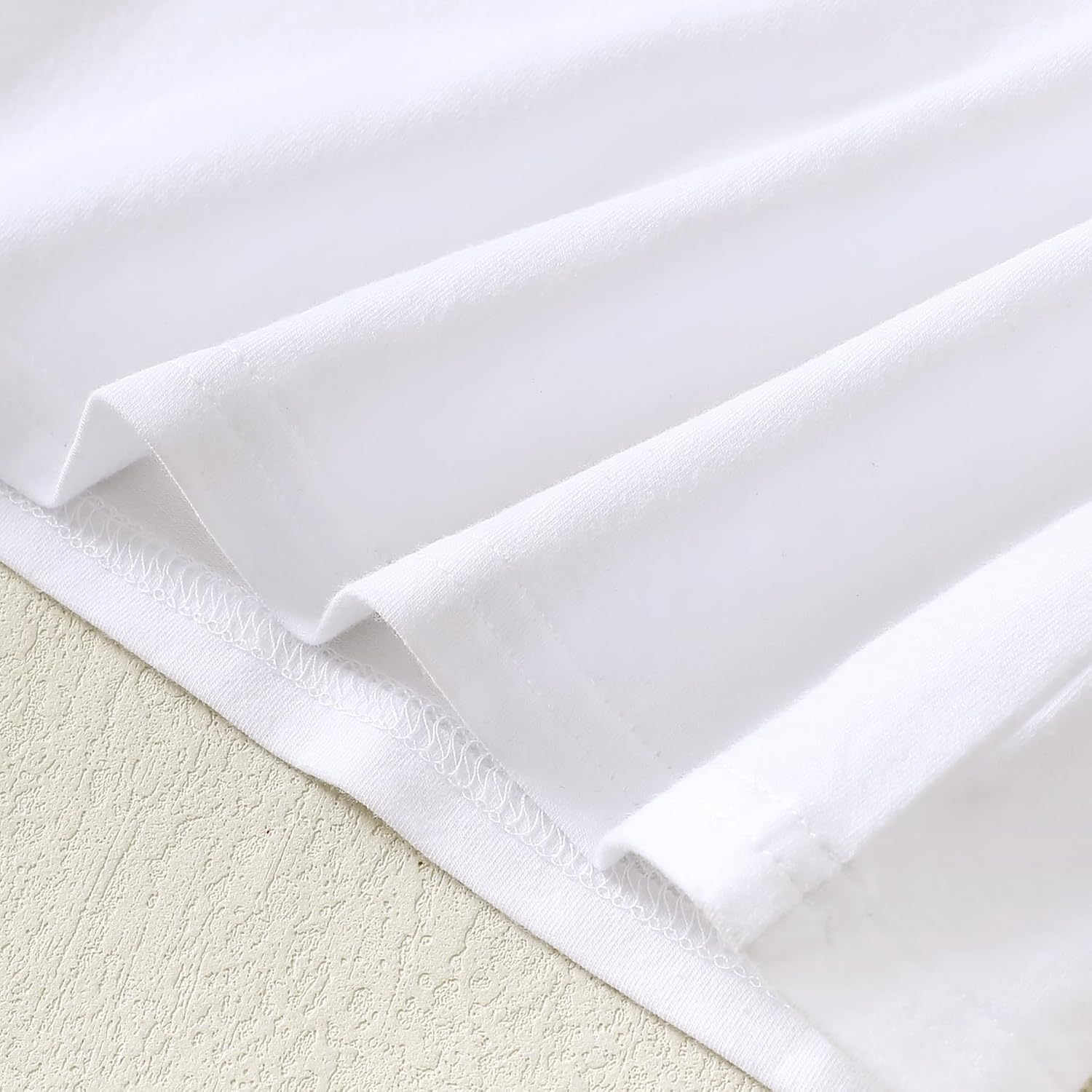 Magic Park 12M-14Y Toddler Short Sleeve T-Shirt Girls Ruffle Blouse Kids Solid Color Tee Casual Tops Holiday Clothes - Image 7