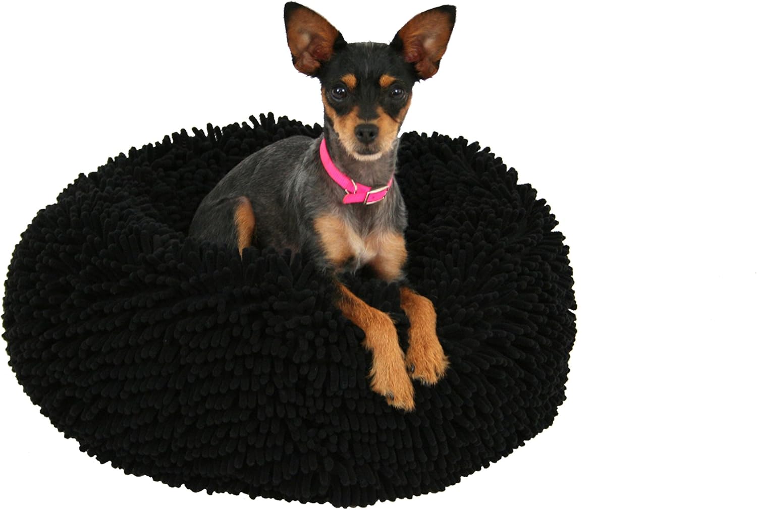 Shags Wags Pet Bed, Small, Pitch Black Pet Supplies