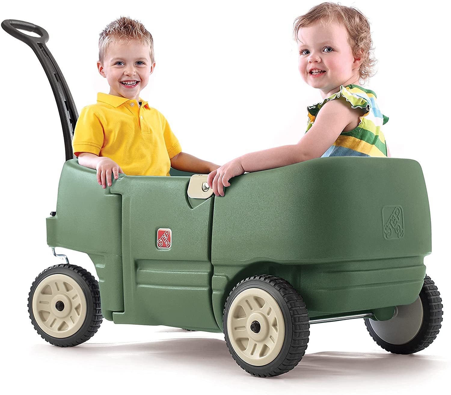 Amazon.co.jp: step2 Wagon For Two Plus 2人用ワゴン 乗り物おもちゃ 