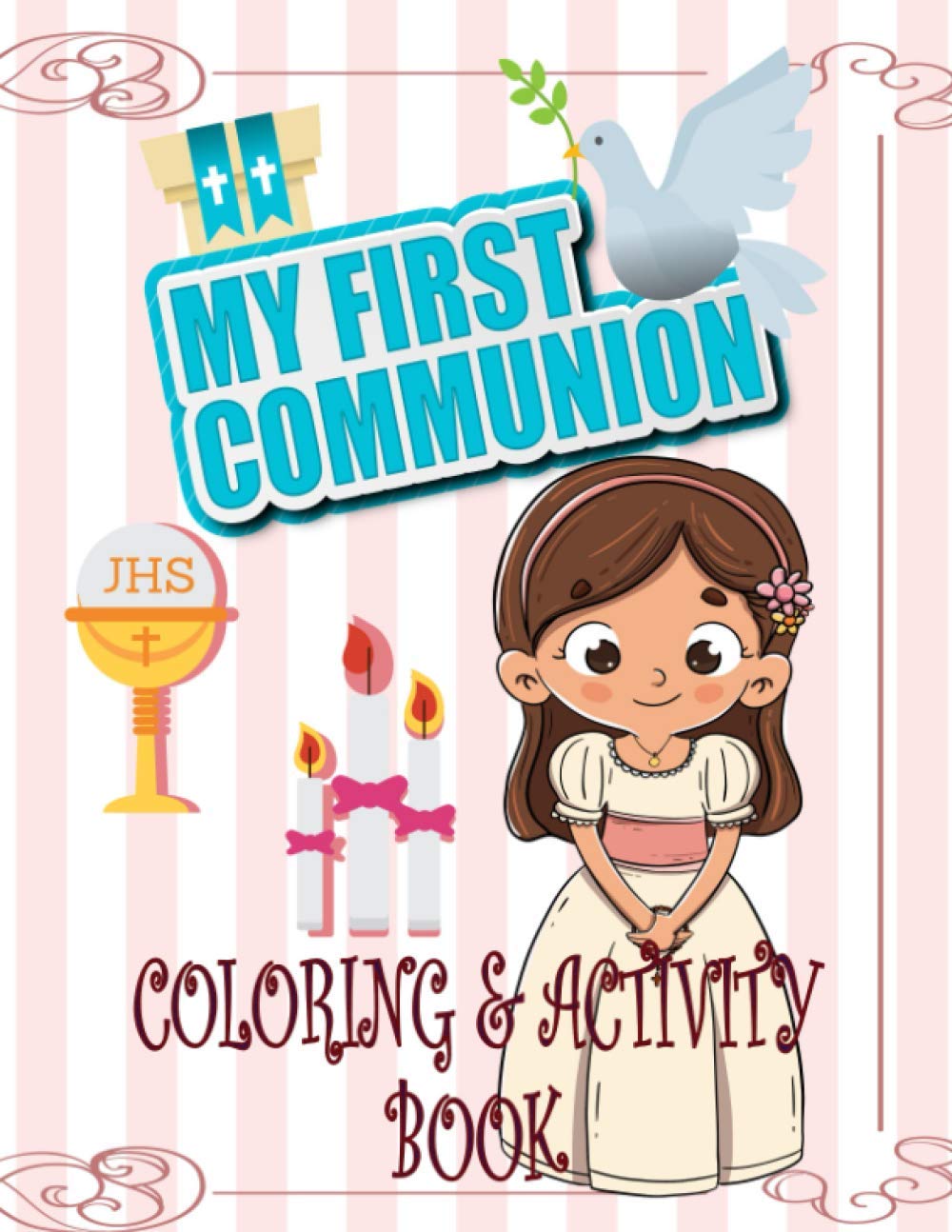 Buy My First Communion Coloring &amp; Activity Book: Crafts for First ...