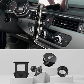 Magnetic Car Holder Fit for 2017-2024 Audi A4 S4 A5 S5 RS4 RS5 allroad, Air Vent Car Phone Mount for Dashboard, 360 Rotation Adjustable Car Mount Fit for Any Inches Mobile Phone