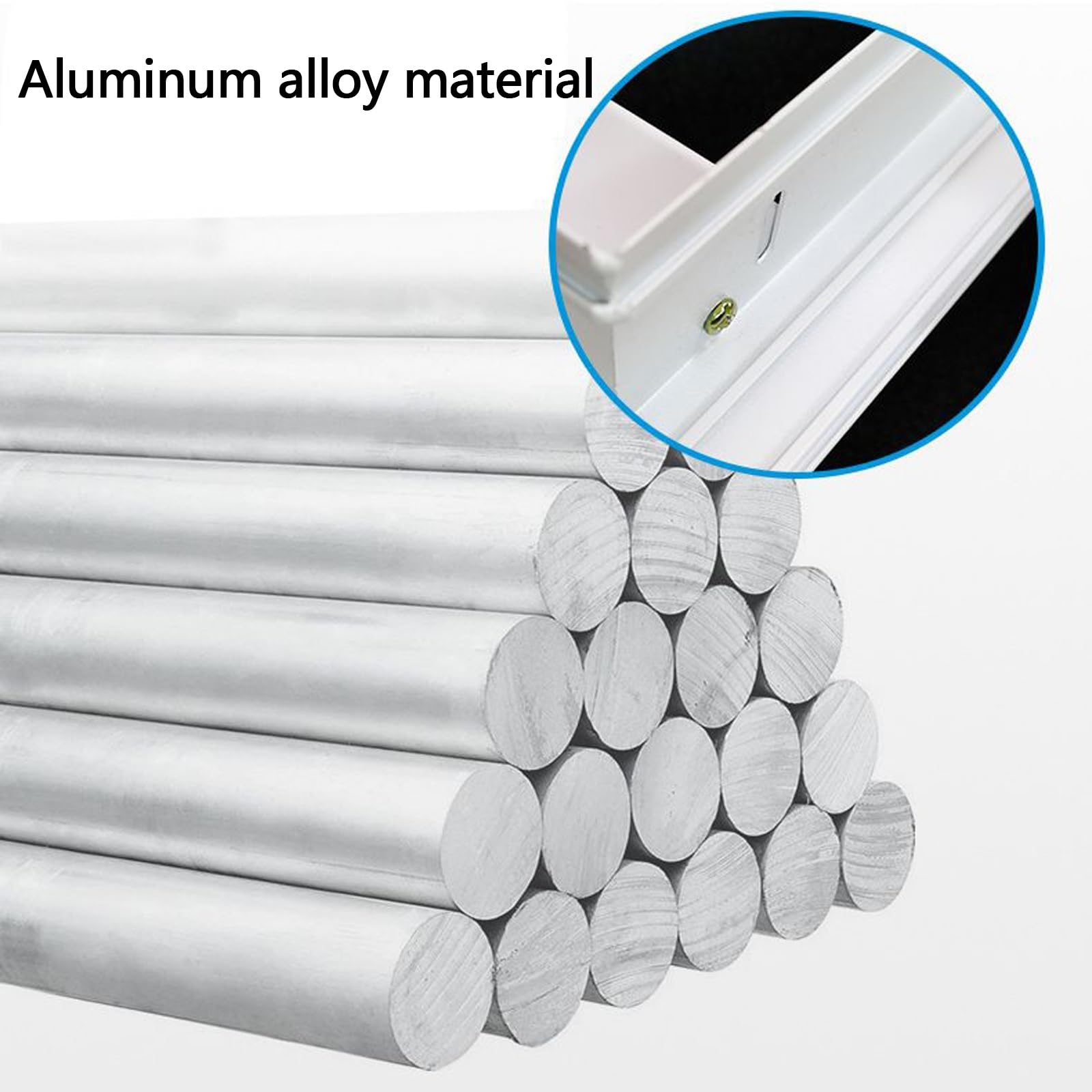 Cubierta De Acceso De Metal Empotrada, Trampilla De Inspección De Metal Grande, Cierre Magnético A Presión, For Paneles De Yeso/techo/pared/ático(White,30x50cm)