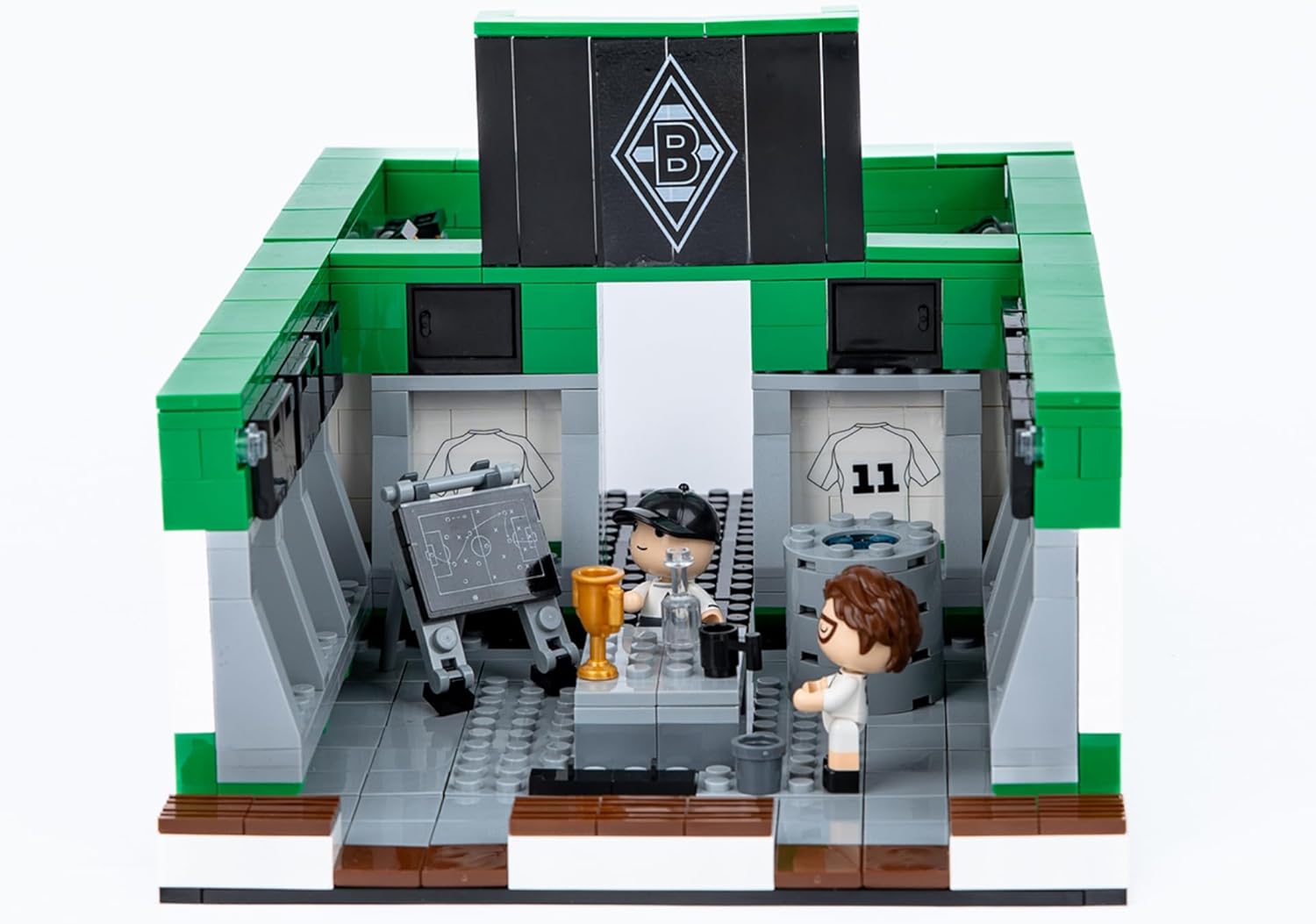 Borussia Mönchengladbach Klemmbausteine Umkleidekabine