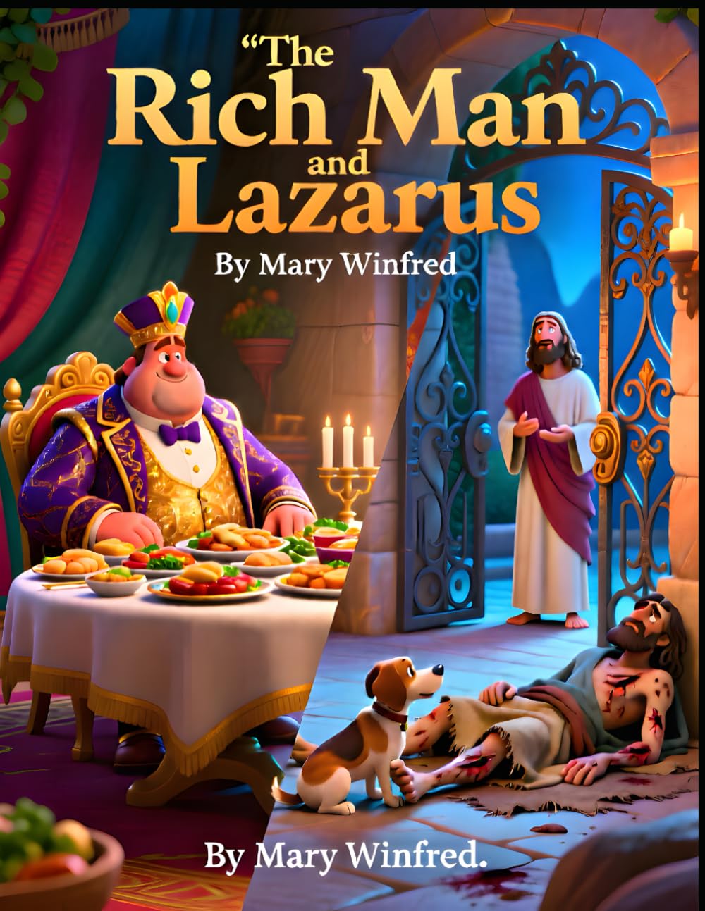 The Rich Man an the Lazarus: Bible Story; The Rich Man and the Poor Man