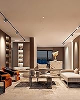 Vista 9 de SCON Rieles de rieles de 1.65 pies/19.7 pulgadas, kit de iluminación de riel magnético empotrado, sistema de riel de aluminio de 19.7 in, fácil