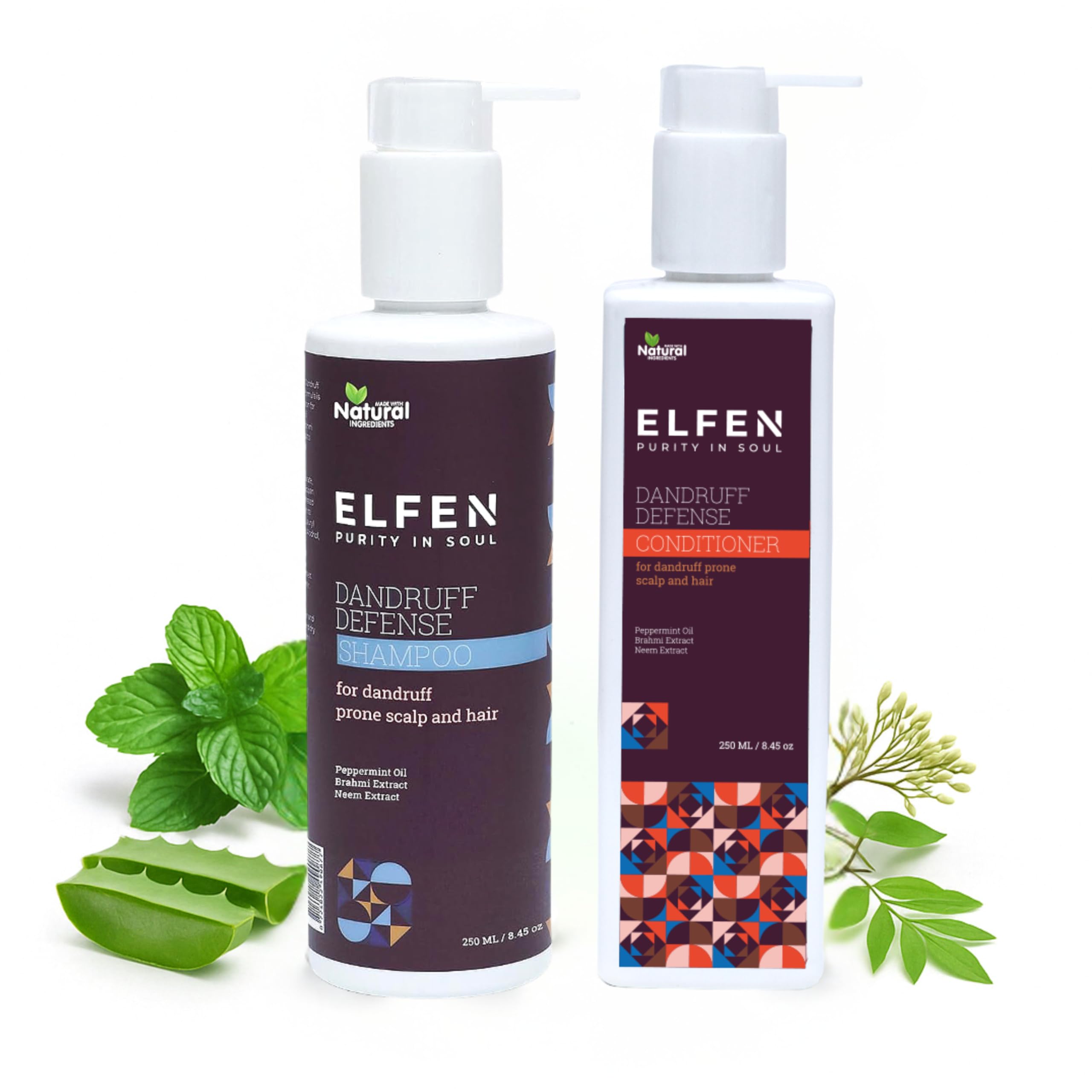 Elfen Anti-Dandruff Care Pair with shampoo and conditioner | Promotes Hair Growth | Healthy, Strong Hair-image-47