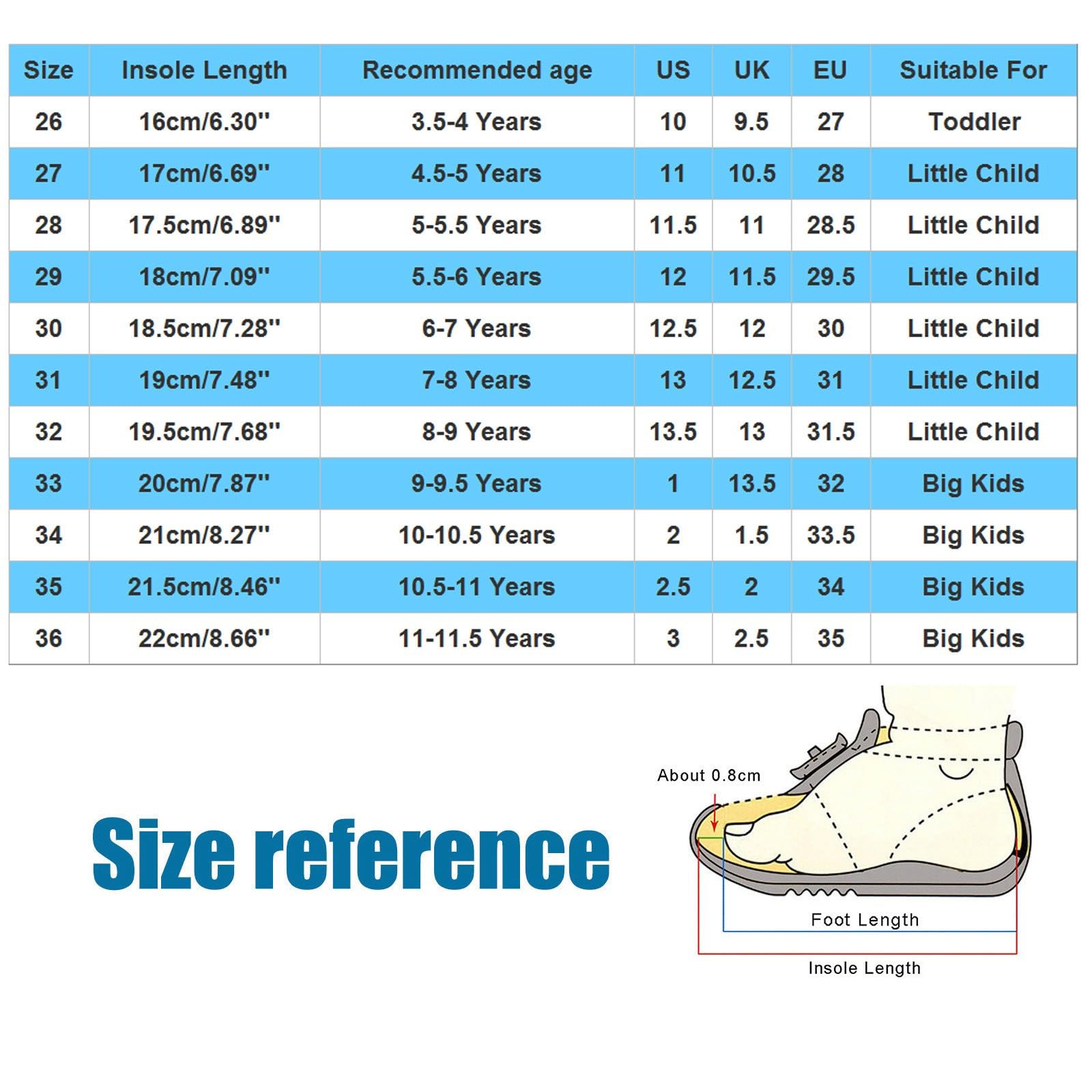 Generisch Bottines pour enfants avec talon épais et semelle souple confortable, bottes décontractées