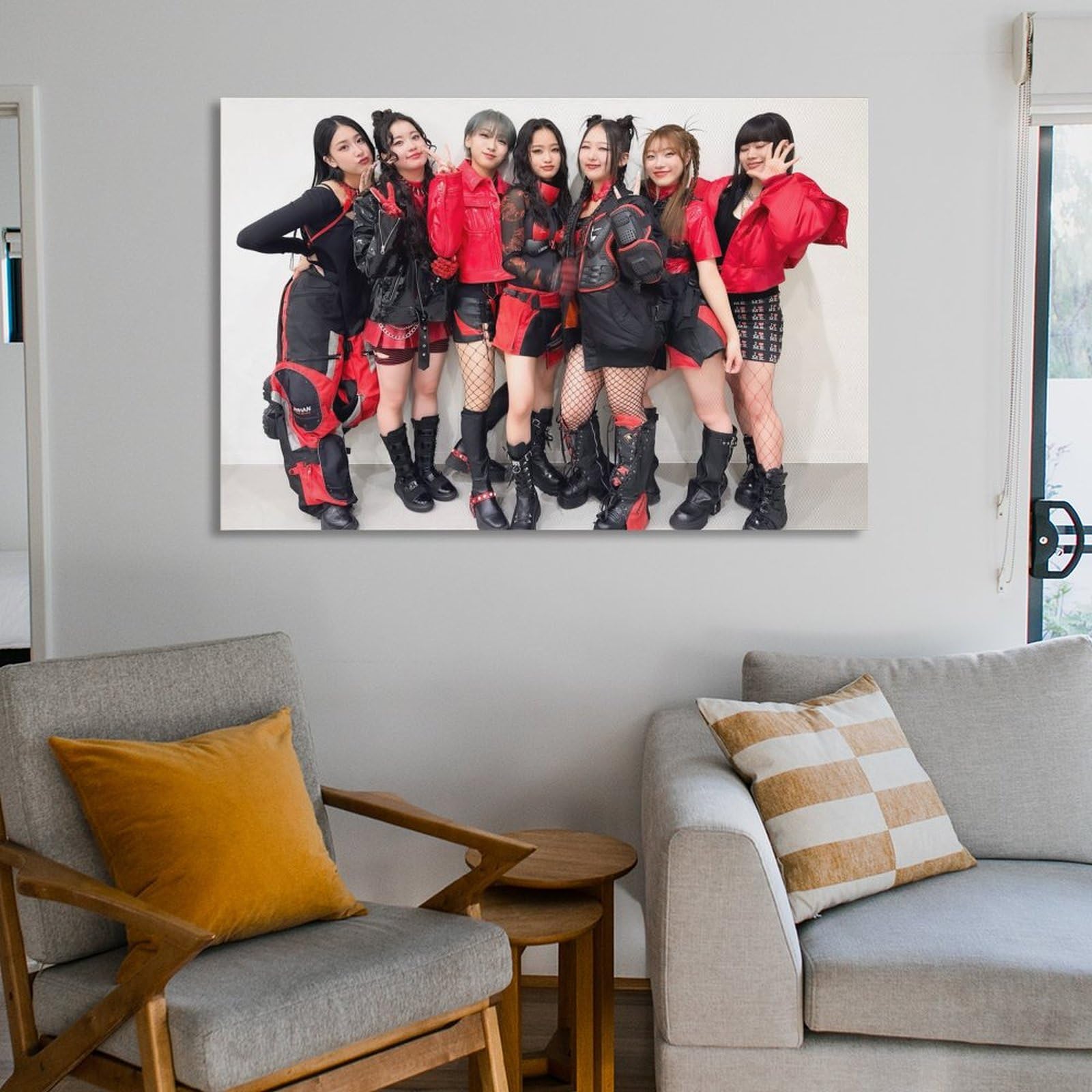 Amazon.co.jp: 歌手 HANA ハナ Debut Single Rose BEHINDキャンバス