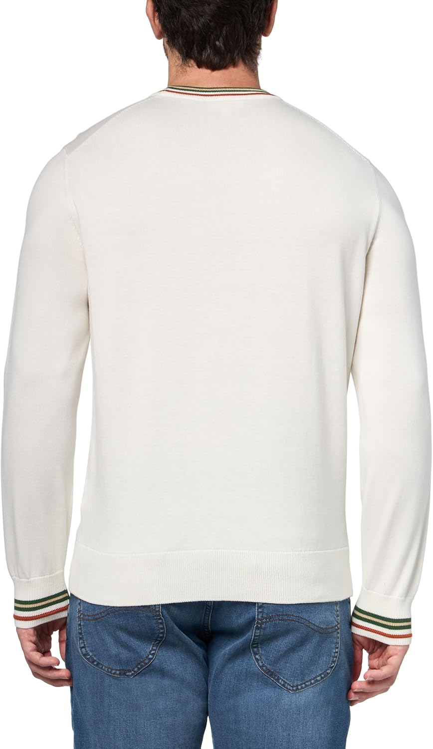 Lacoste Men's Striped Cotton Jersey Sweater - Image 2