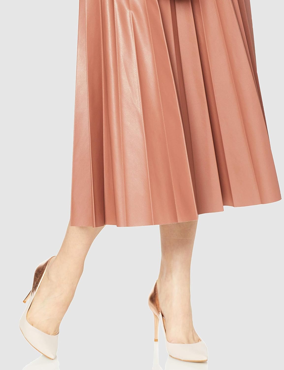 Amazon.co.jp: [スナイデル] レザープリーツスカート SWFS204151 BPNK  