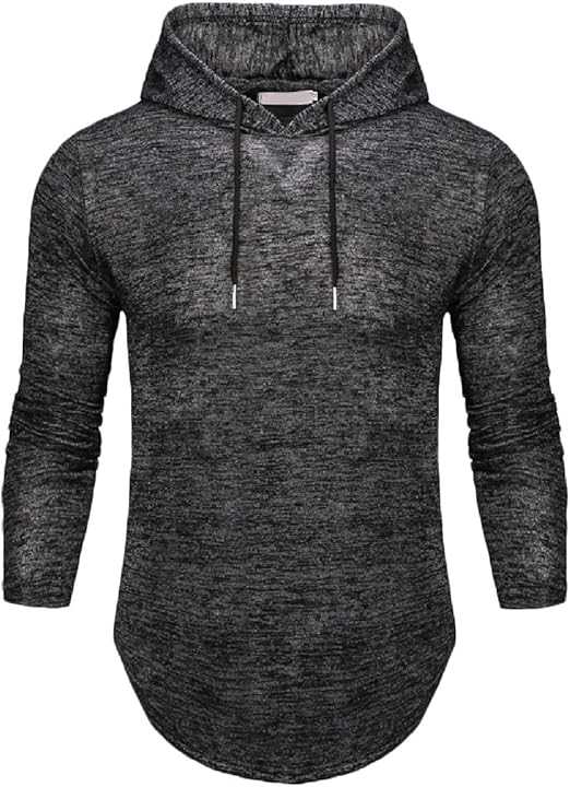 Sudadera De Manga Larga Con Capucha Y Cordón Para Mujer