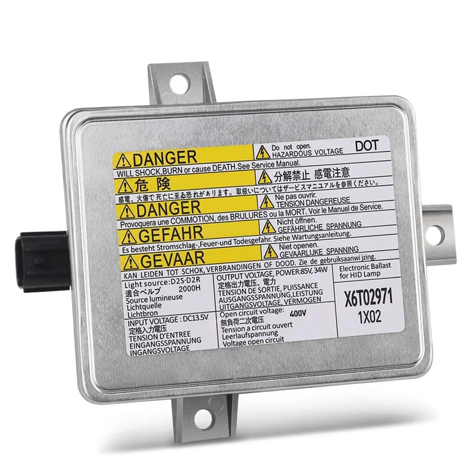 Balastro Centralita Compatible con Mitsubishi para Grandis 2003 2004 2005 2006 2007 2008 2009 2010 2011 Xenón HID Faro Balasto W3T10471 X6T02991 33119-S0K-A10
