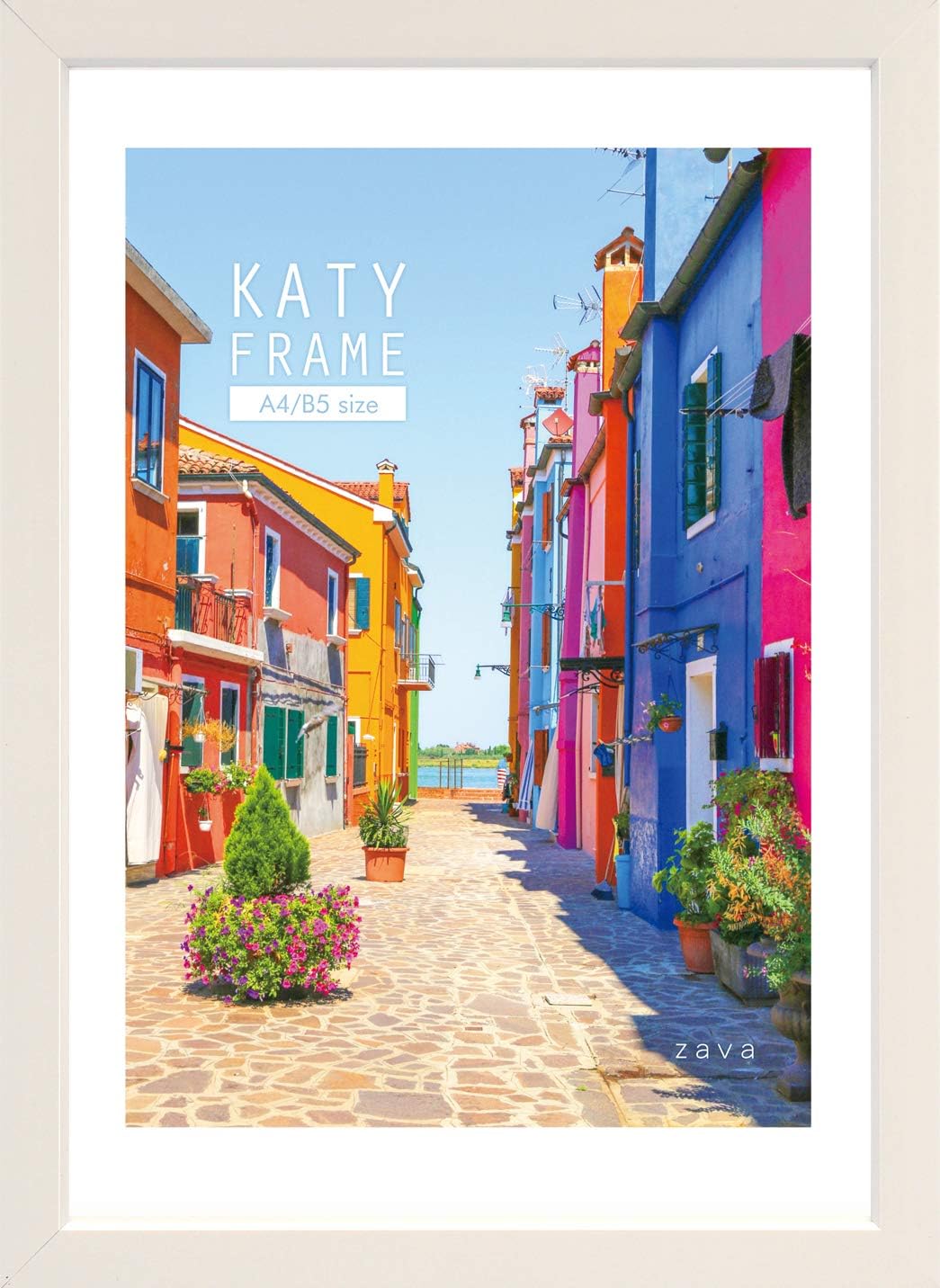 VANJOH Photo Frame Katy A4 White KTA4WH