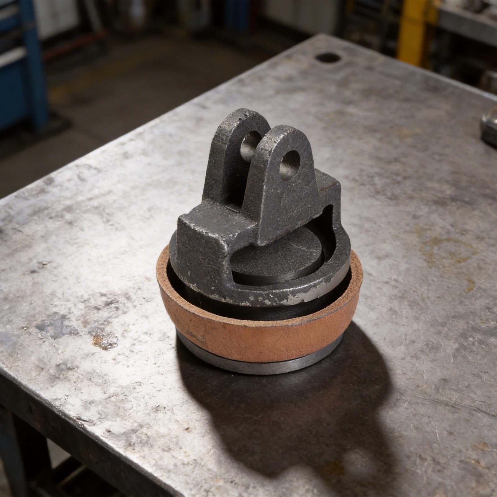 Kit pistone di ricambio per pompa manuale tipo 75 con vite valvola, manicotto in ecopelle e guarnizione, pistone in ghisa grigia per una manutenzione e una tenuta efficienti, kit completo di