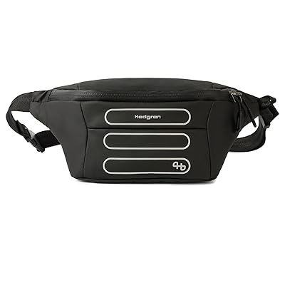 Hedgren Visit Cross Body Handbags Black, Polyester