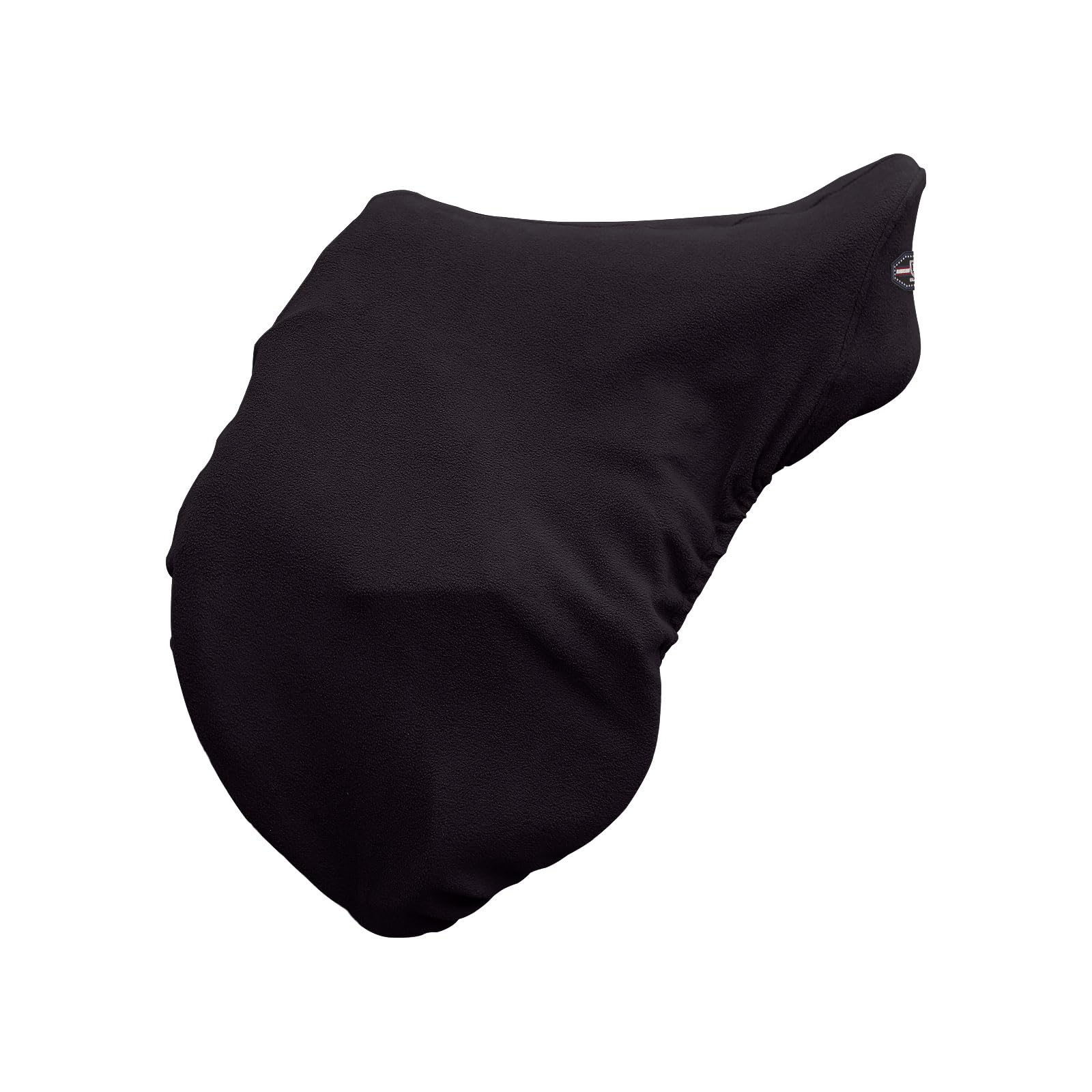 Harrison Howard Essential - Funda de Forro Polar para Silla de Caballo, para Doma de Caballo, protección fiable, prevención del Polvo, Lavable a máquina, Color Negro