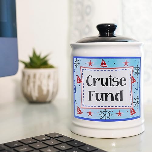 Miniatura 6 de Cottage Creek Tarro Cruise Fund - Artículos esenciales para vacaciones, parejas y regalos de boda