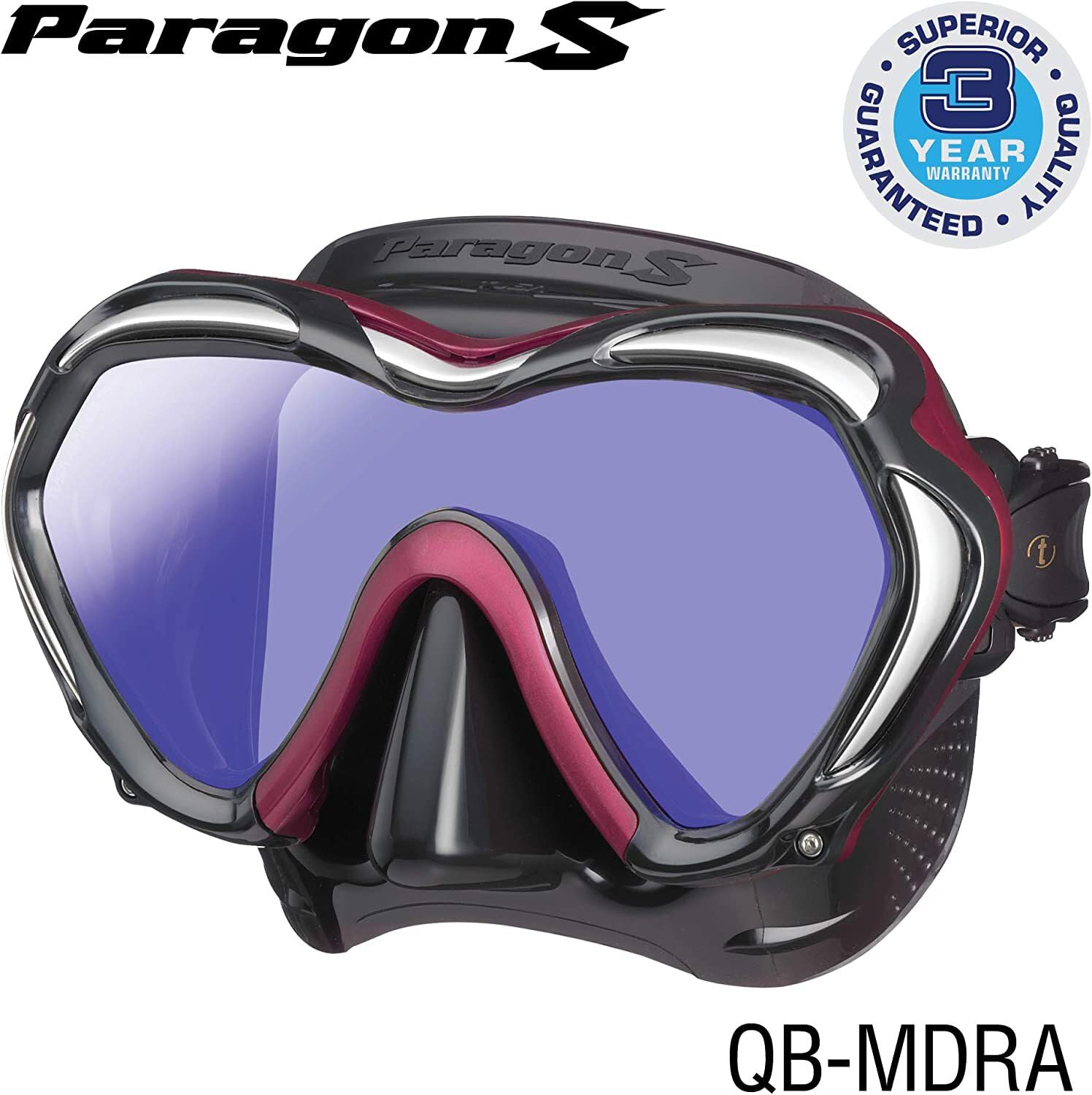 Tusa M1007S Paragon S Mask Black/Energy Green, Gafas Bucear