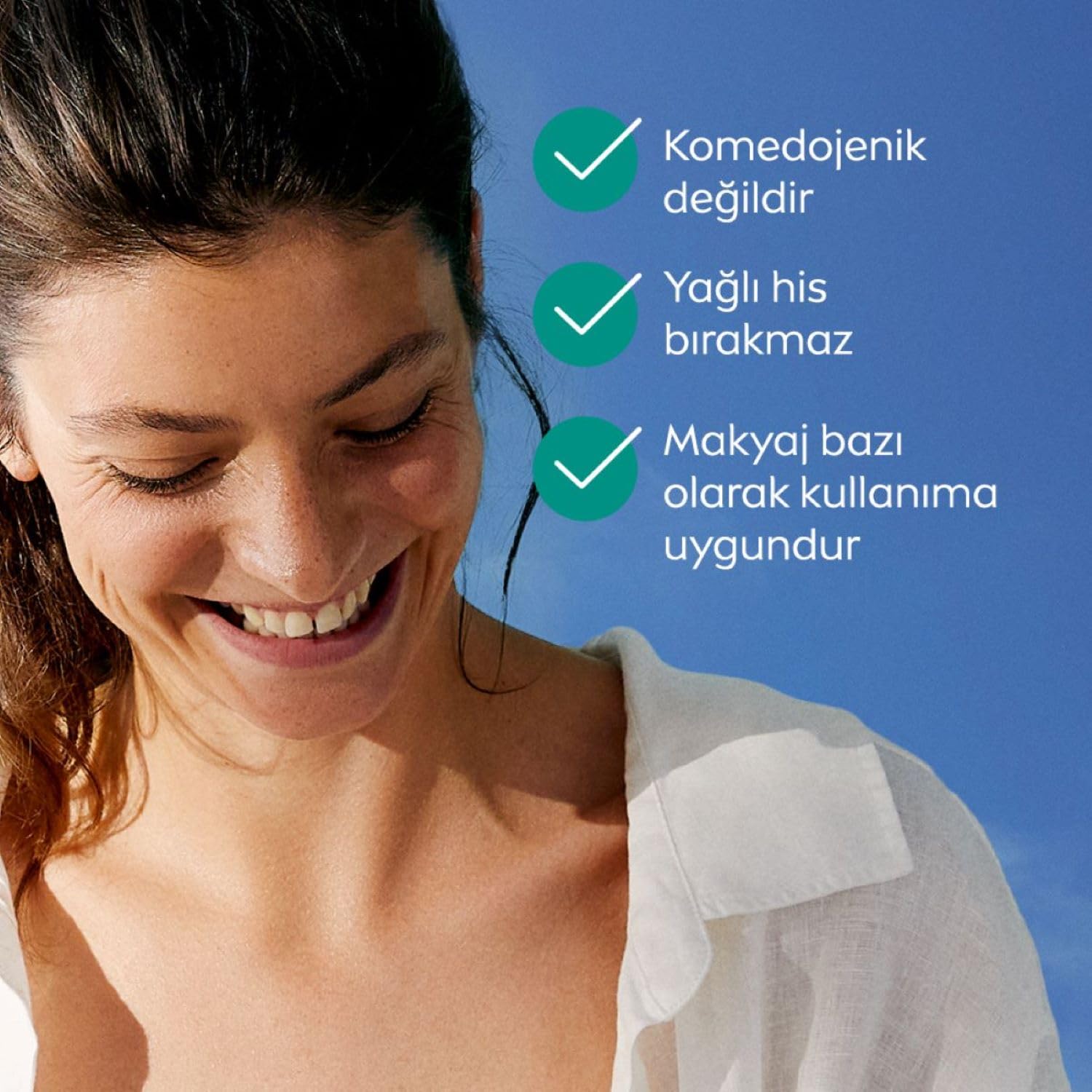 NIVEA SPF50 Derma Skin Clear Sivilce Karşıtı Gündüz Yüz Kremi 40 ml,Matlaştırıcı,Makyaj Bazı,Karnitin,Gliserin,Niasinamid,Hafif Formül