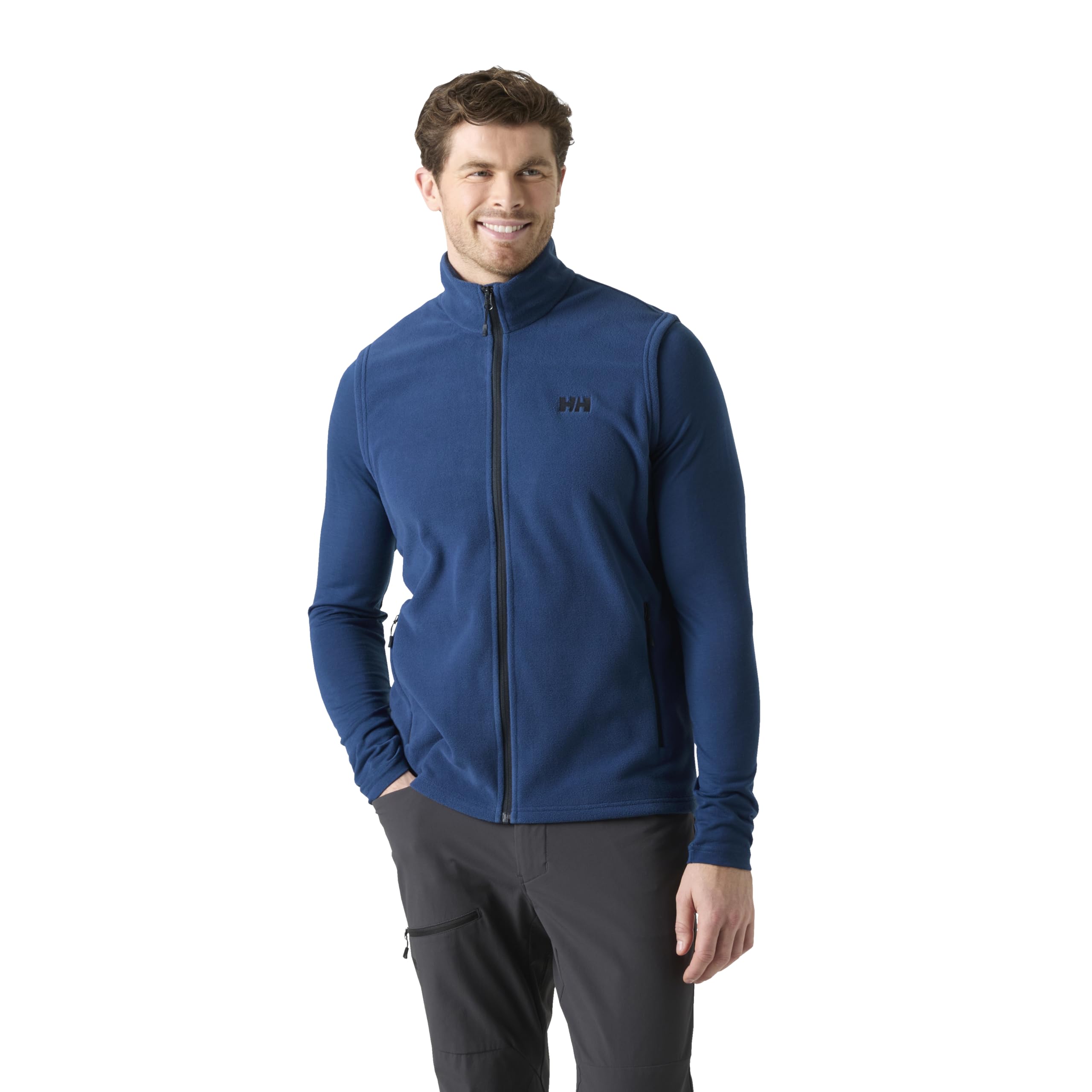 Helly Hansen Men's Daybreaker Fleece Vest, Dark Blue, 2XL