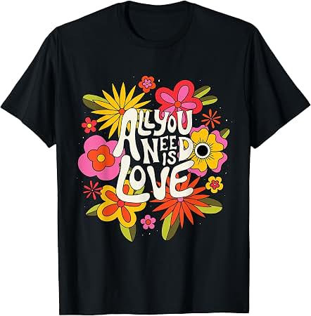 Amazon.com: The Beatles All You Need is Love T-Shirt