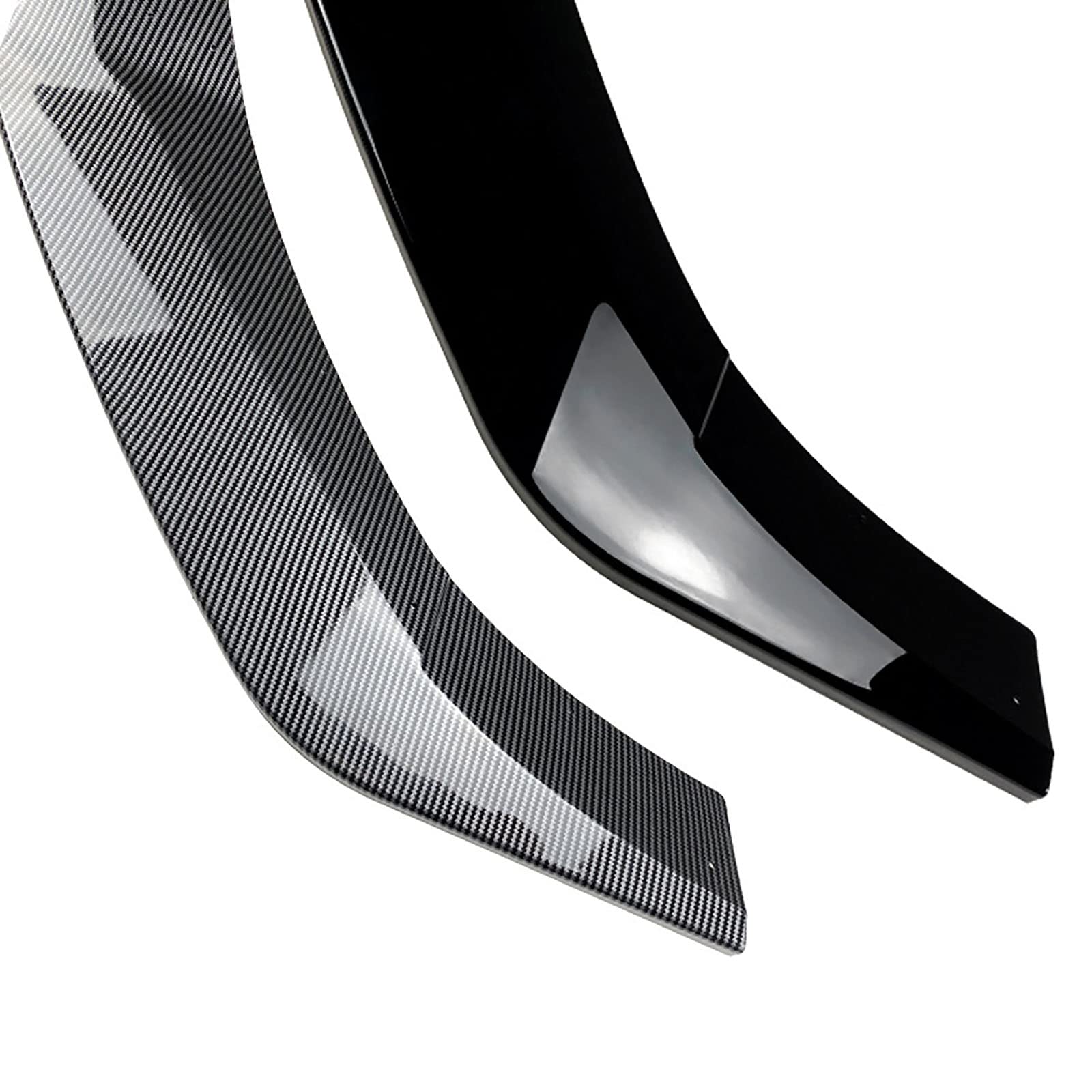 Kompatybilny z Mercedes-Benz E-Class W212 E260 E300 AMG Line 2013-2015, przedni spojler, Car Lower Body Kit Splitter Car Styling akcesoria zewnętrzne, błyszczący czarny