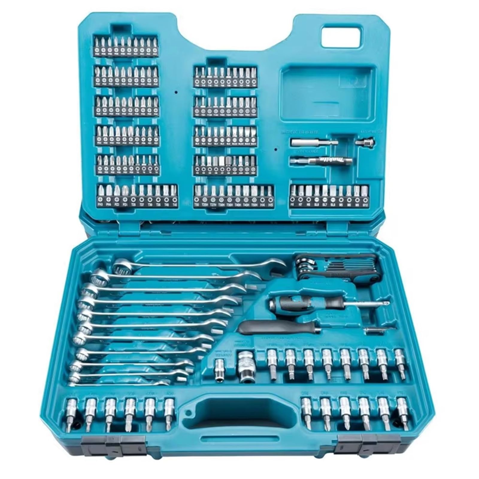 Set utensili professionali Set Attrezzi Da 221 Pezzi Chiavi Punte E Prese Per Progetti Fai Da Te Riparazioni Auto E Kit Di Attrezzi Per Uso Domestico Con Utensili Manuali
