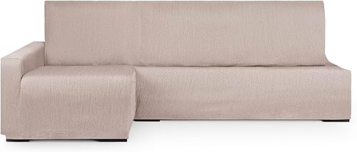 EYSA sofabezug für chaiselongue-Bett Linke Seite Vorderansicht leinen Design Luz