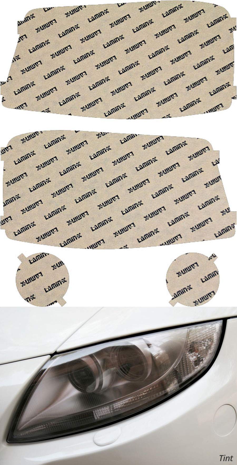 Lamin-x Custom Fit Tint Headlight Covers for GMC Envoy (02-09)