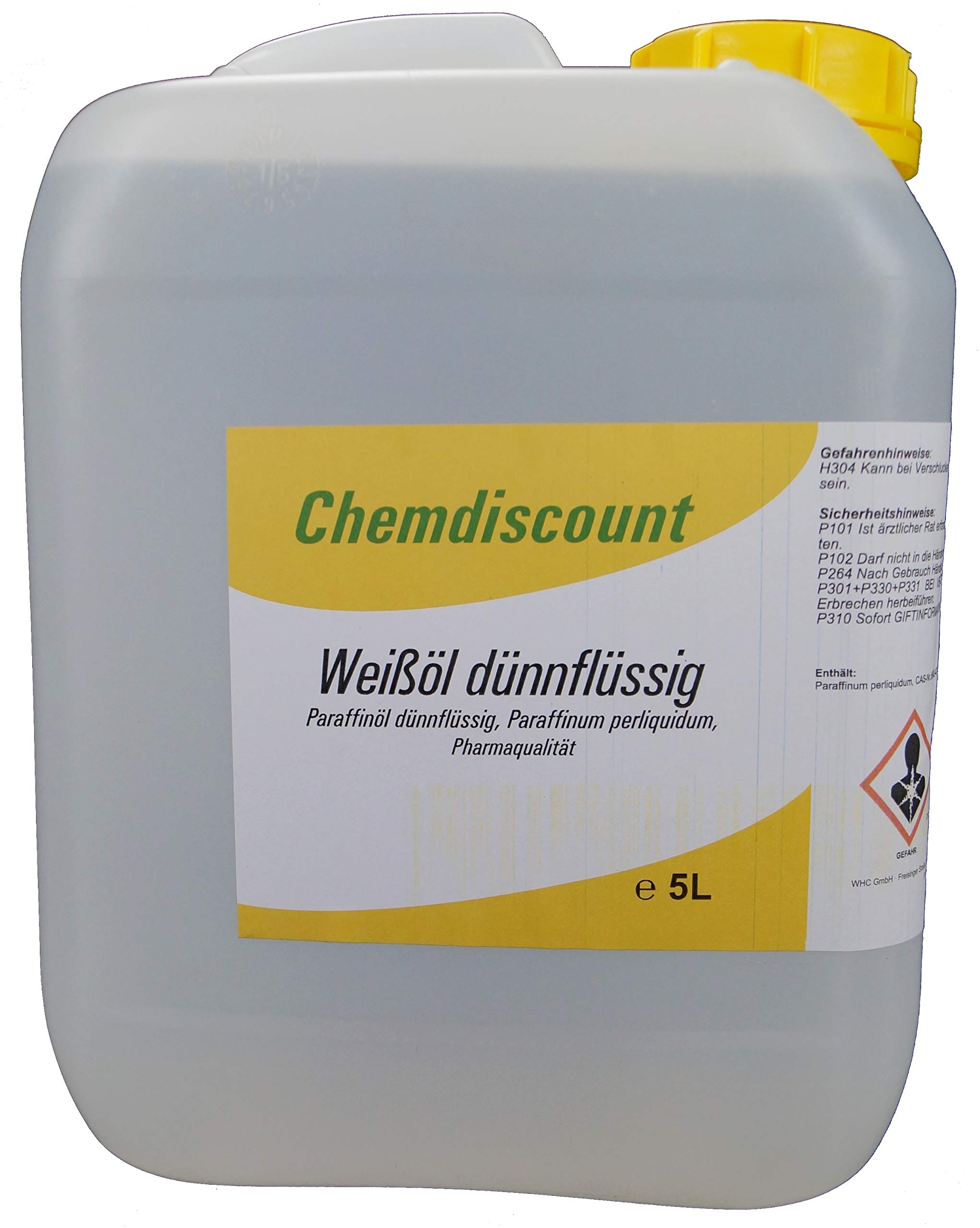 5Liter Weißöl dünnflüssig, Paraffinum perliquidum, Pharmaqualität