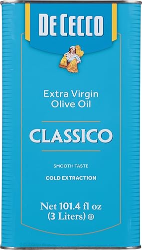 Miniatura 4 de De Cecco Aceite de oliva virgen extra, fabricado en Italia, extracción en frío, ideal para asar y asar a la parrilla, 25.4 onzas líquidas, paquete