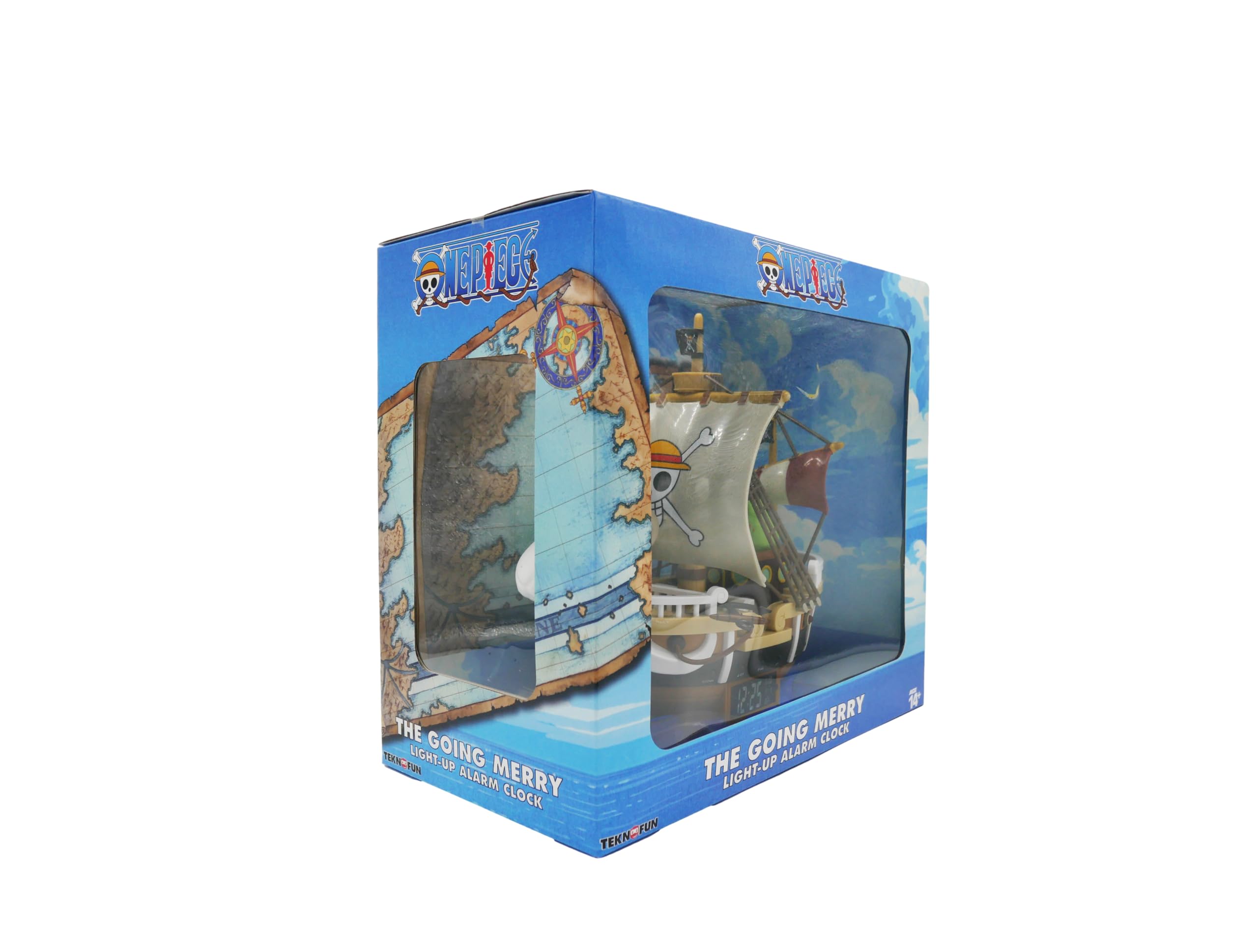 TEKNOFUN One Piece Offizielle Lizenz Le Vogue Merry Lichtwecker für Kinder zum Sammeln