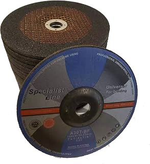 25PACK - 7"x1/4"x7/8" Depressed Center Grinding Wheels 7" Diameter, 1/4" Thickness, 7/8" Arbor