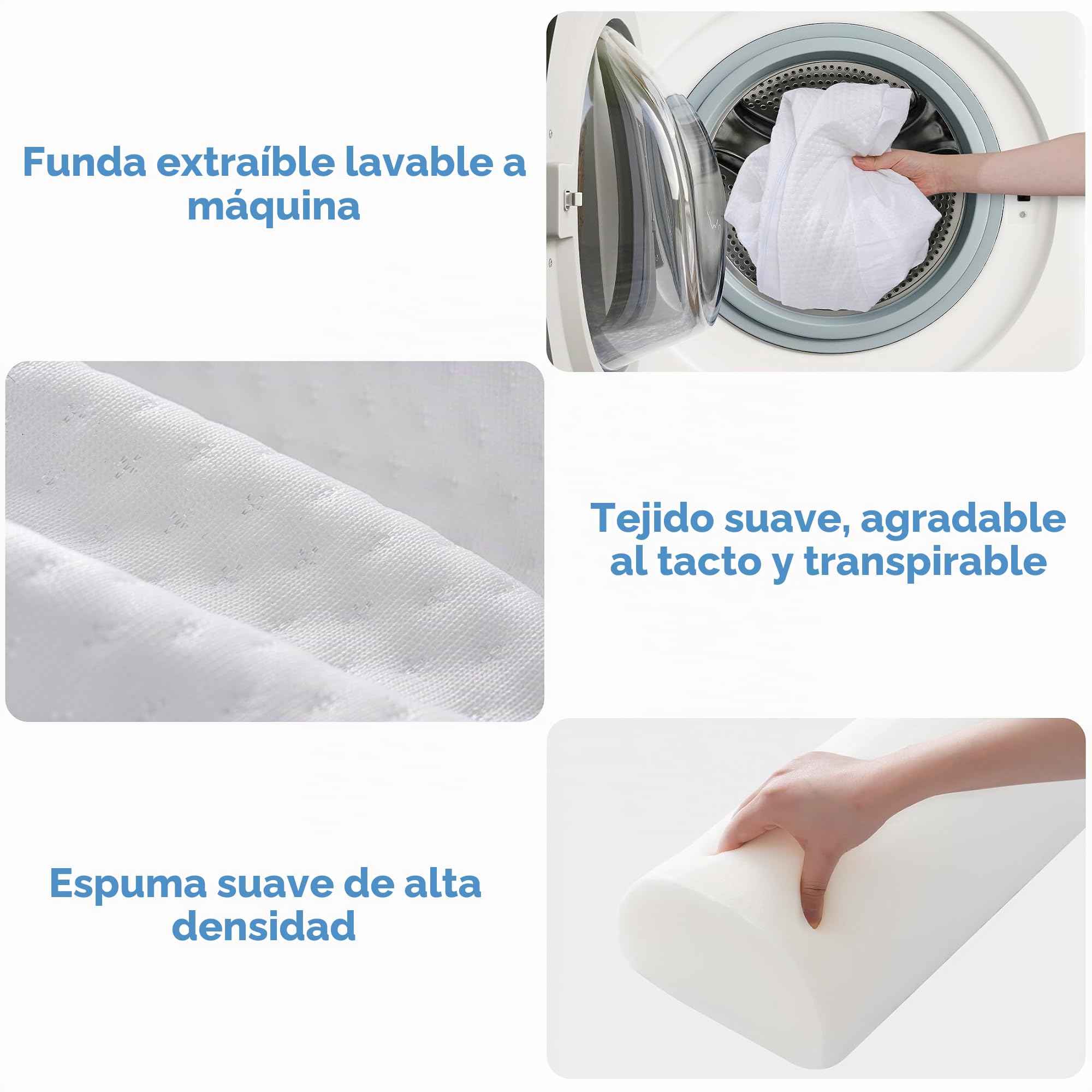 YIHATA Barrera Seguridad NiñOs Cama, PortáTil Barandilla Cama NiñO, Barandilla Cama Adulto con Funda Impermeable, Antideslizante Y Lavable a MáQuina, Apto para Todas Las Camas - 2 Unidad