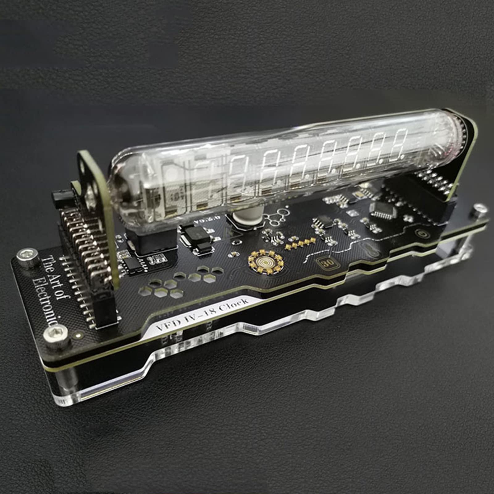 Buy SUZAM VFD Vacuum Tube Clock, IV18 Fluorescent Tube Clock, with