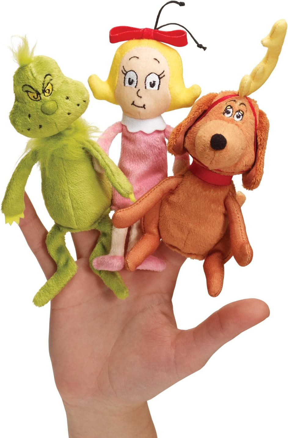 The Grinch Finger Plush Puppet Set 