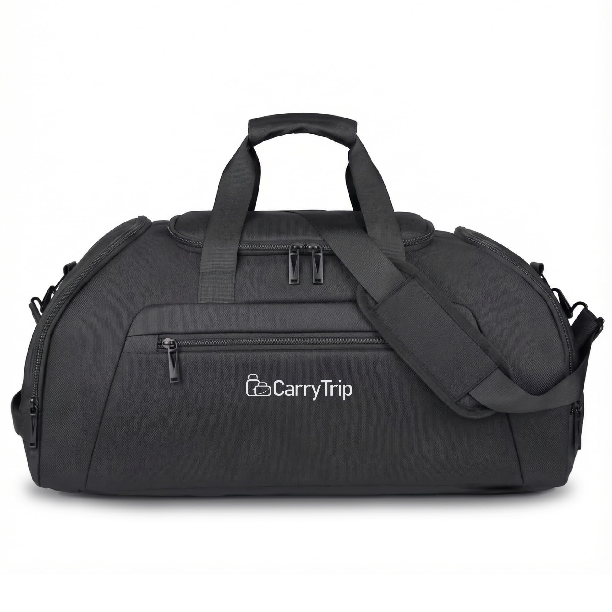 CARRY TRIP 33L Duffle Gym Bag for Men & Women - Convertible, Water-Resistant, Polyester Sports Backpack with Shoe Compartment, Dry/Wet Pocket, Multi Compartments - Shoulder, Crossbody & Hand Carry Bag-image-16