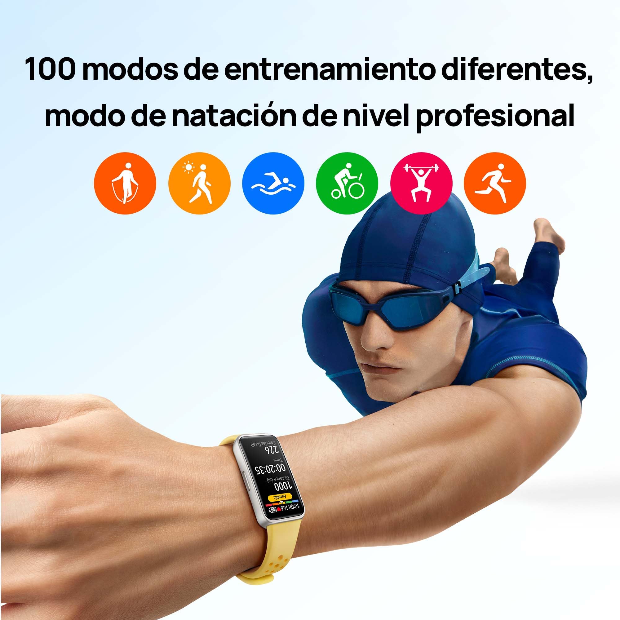 HUAWEI Band 9 1.47" AMOLED Pulsera Inteligente Rosa