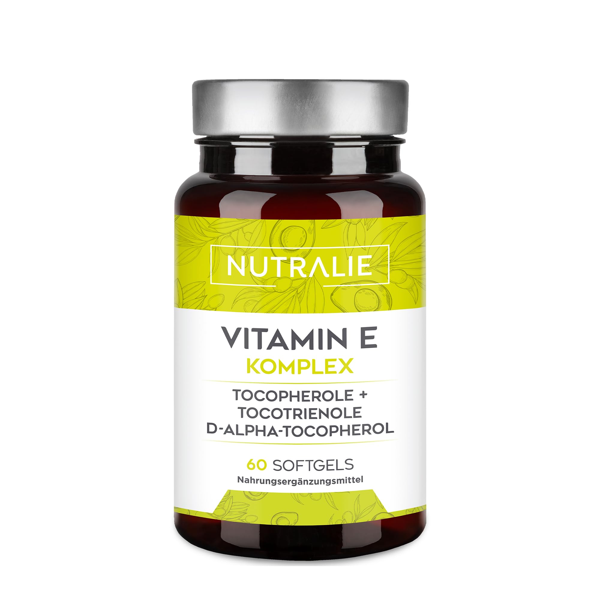 Vitamin E Complex – Nutralie, 60 Softgels