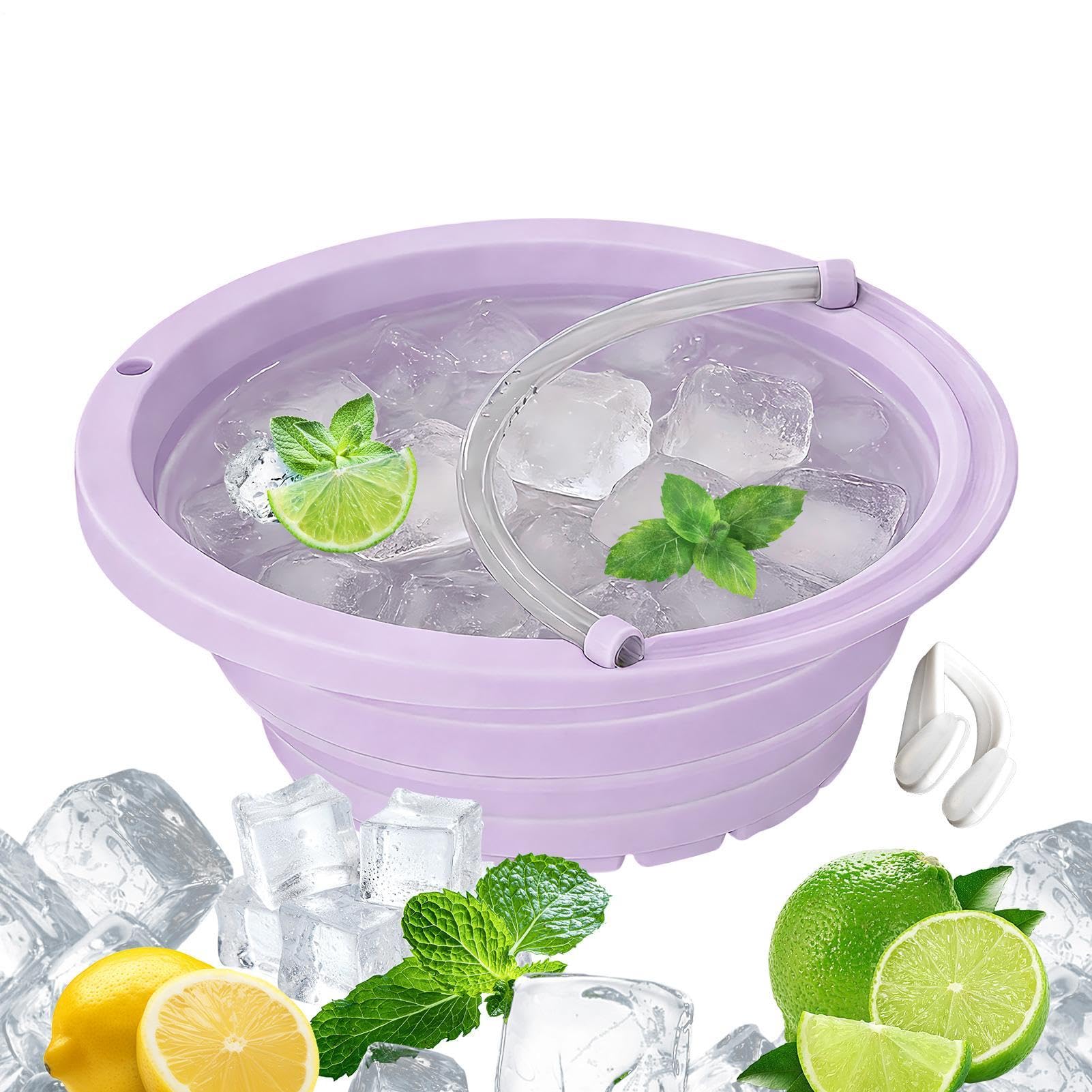 Bol de baño de hielo facial para tu rutina matutina y sesiones de spa en el hogar o de viaje 8