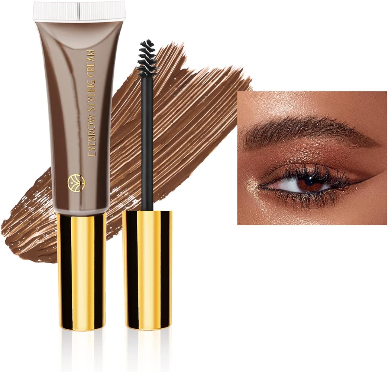 Light Brown Eyebrow Cream Waterproof Eyebrow Dye Makeup Natural