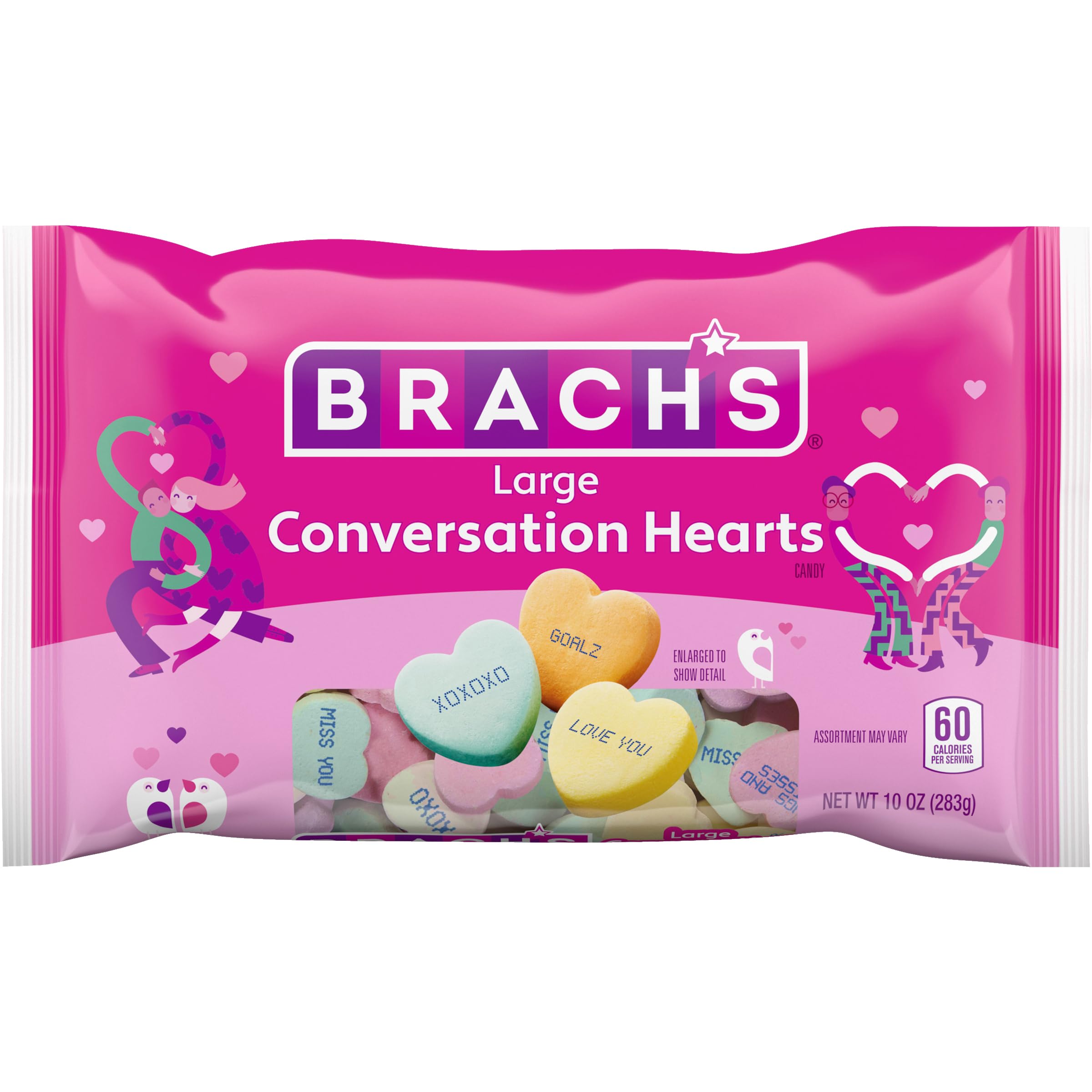 Amazon.com : Brach's Large Conversation Hearts, Valentine's Day