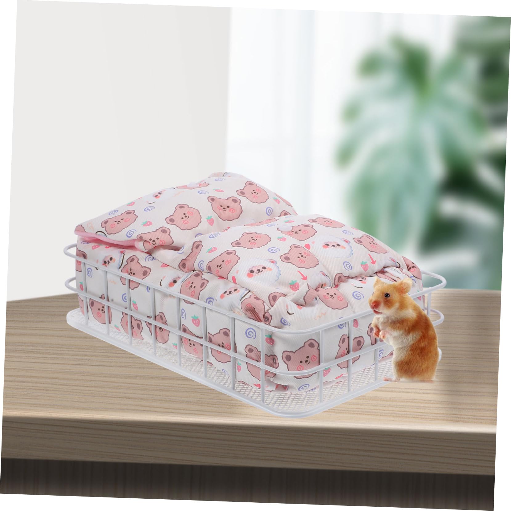 WOONEKY Hamster Hängematte als Bequemes Bett, 1 Satz, Metall Baumwolle