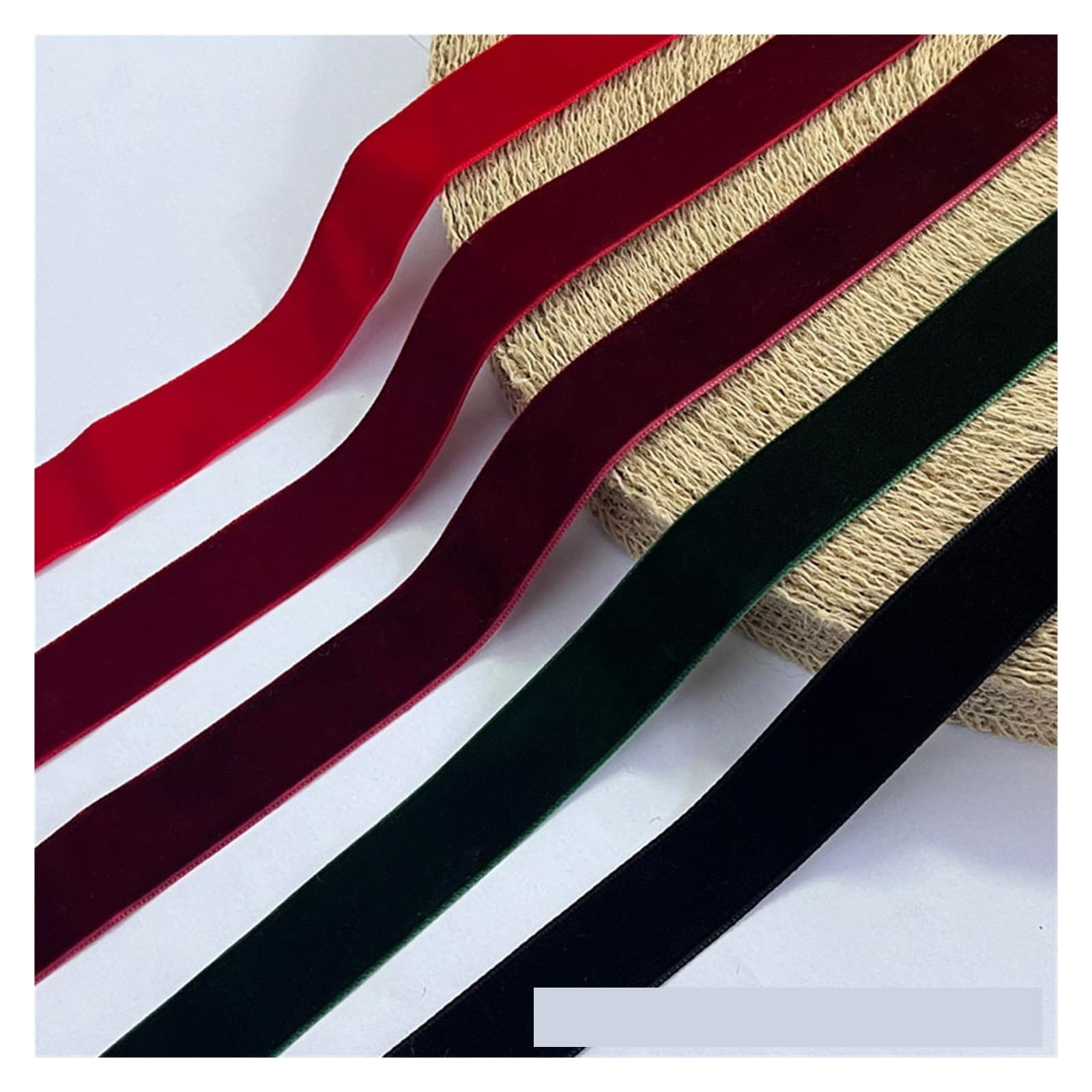 2 Stück Samtband Schwan Flockband Geschenkverpackung Für Haushalt Wohnen | Band DIY handgemachte Haarschmuck Halskette Zubehör Band
