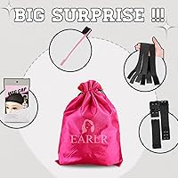 Vista 6 de Pelucas de cabello humano de 22 pulgadas con encaje frontal color marrón chocolate, pelucas de cabello humano sin pegamento, 200% de densidad, sin